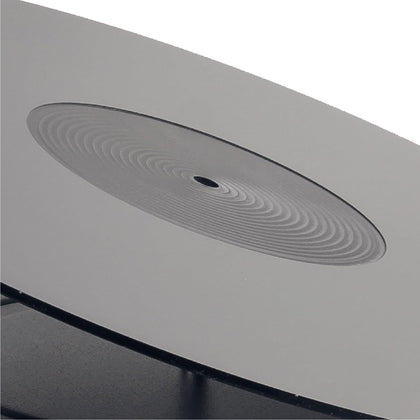 Hudson Hi-Fi acrylic turntable mat on vinyl for clearer sound and deeper bass