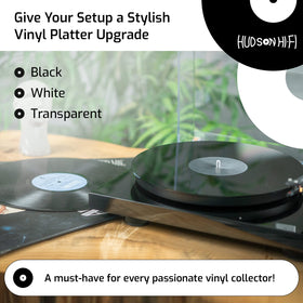 Fits most 12-inch turntables for broad compatibility