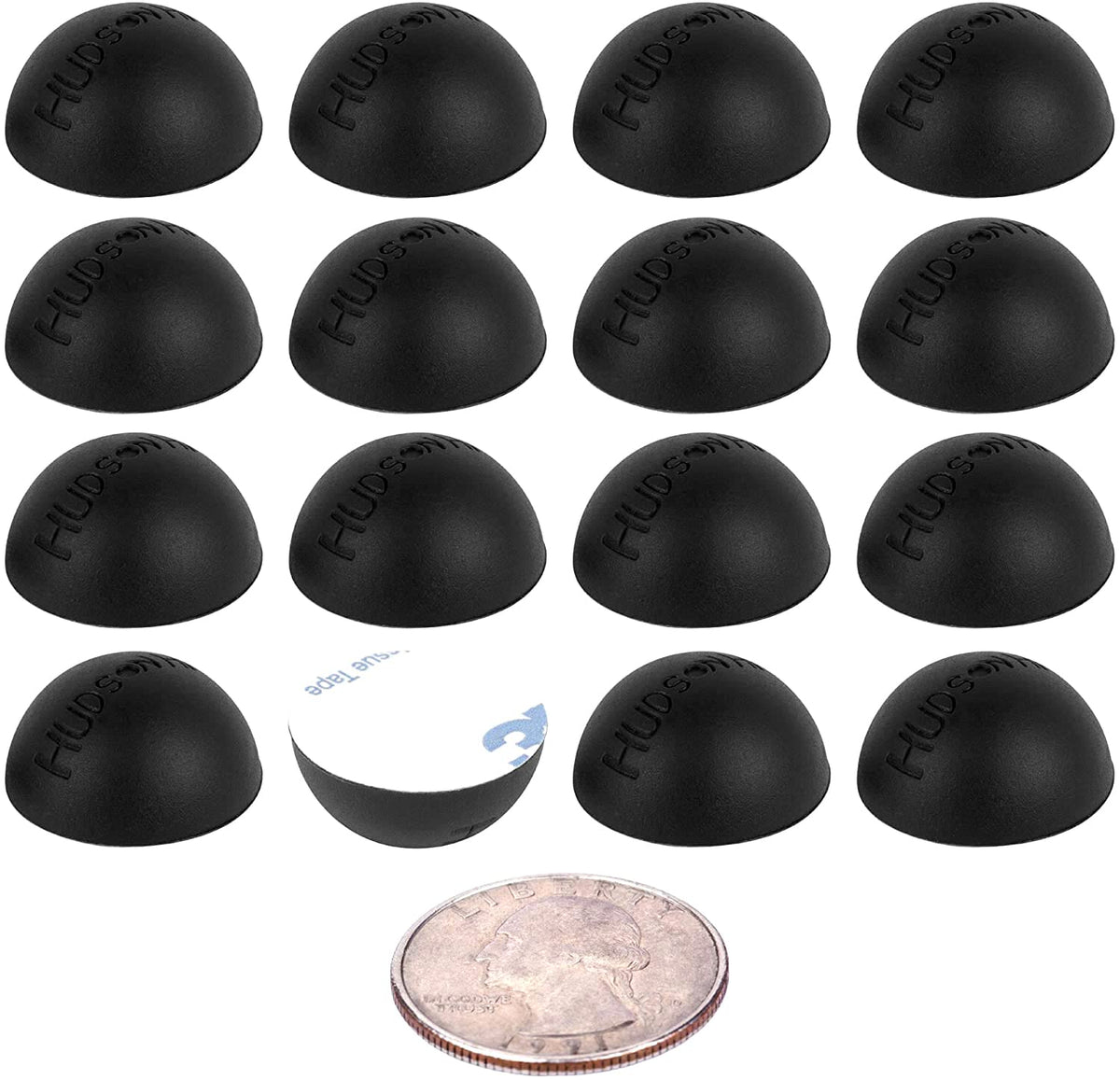 Hudson Hi-Fi platinum silicone pads 16-pack enhance stability and reduce vibration.