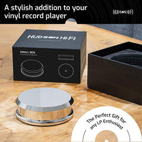 Hudson Hi-Fi SmallBen Chrome close-up showing durable metal construction.