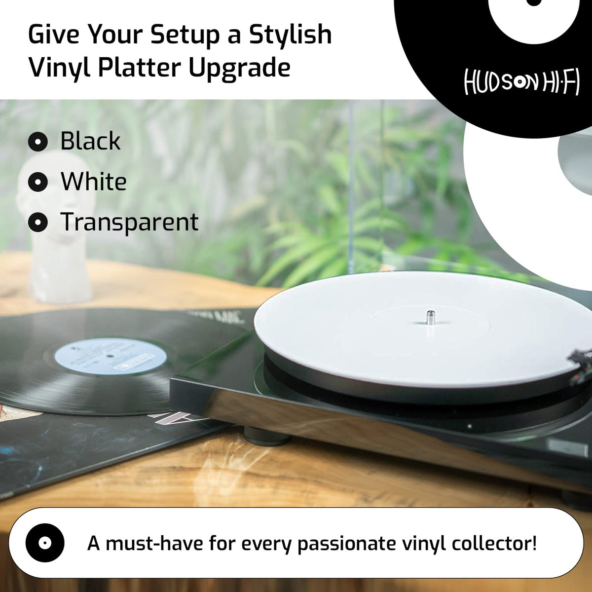 Hudson Hi-Fi mat easy installation with smooth side down.