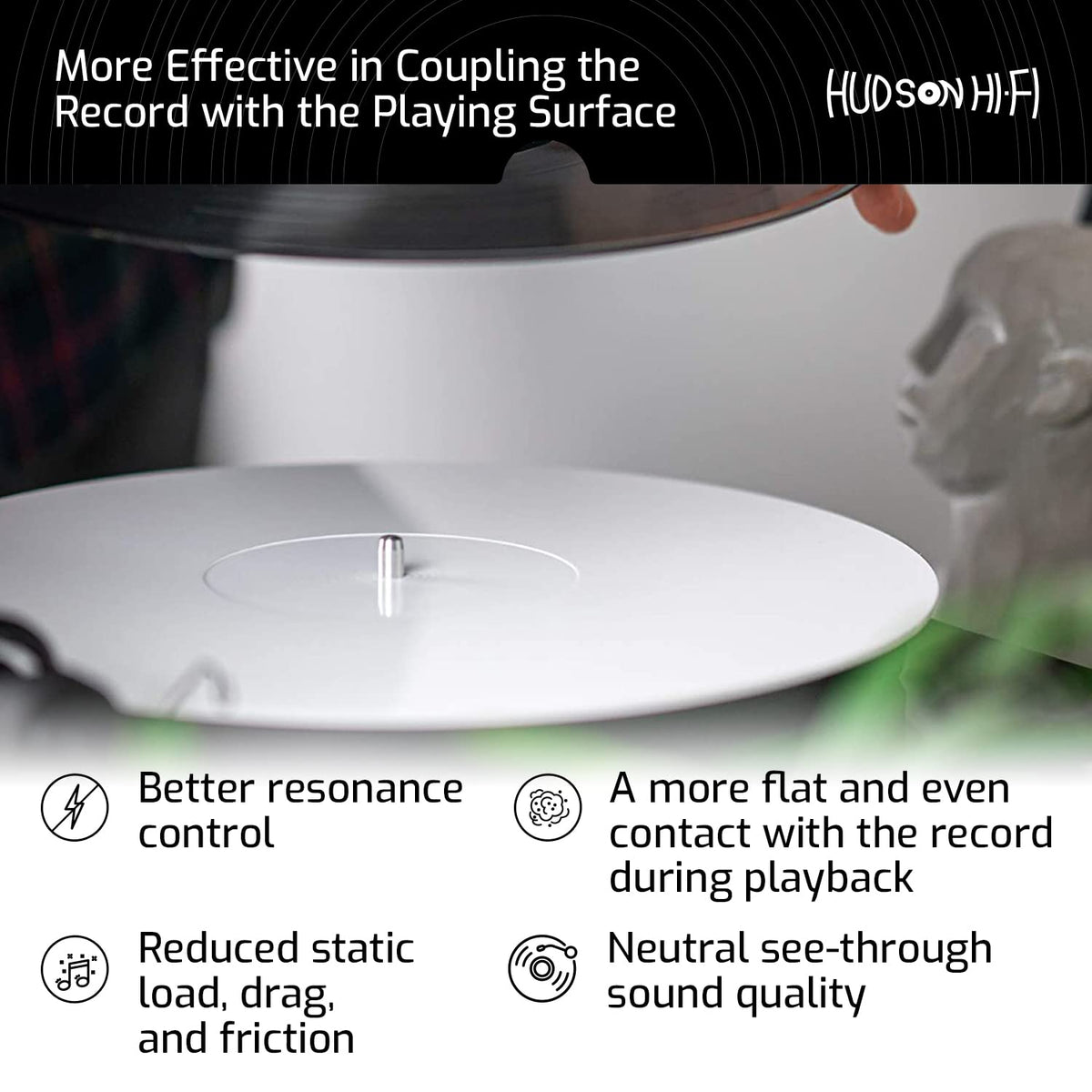 Hudson Hi-Fi mat side profile highlights 3 mm thickness.