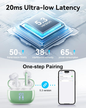 HUIFU T12 touch controls for music and calls hands-free