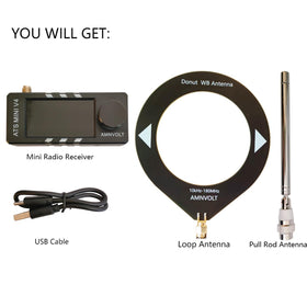 HuiTinJesh ATS MINI V4 compact radio ideal for outdoor adventures