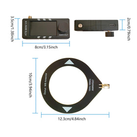 HuiTinJesh ATS MINI V4 pull rod and loop antennas boost reception