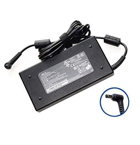 Detail of Huiyuan 19.5V 6.15A connector for precise compatibility with notebooks.