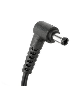 Huiyuan charger with L-shaped plug reduces cord tension during use.