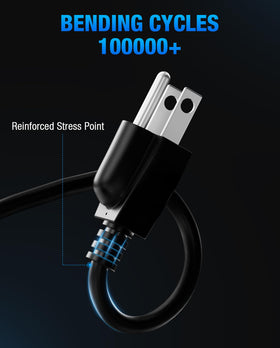 HulkGoo 10ft length offers flexible placement near your setup.