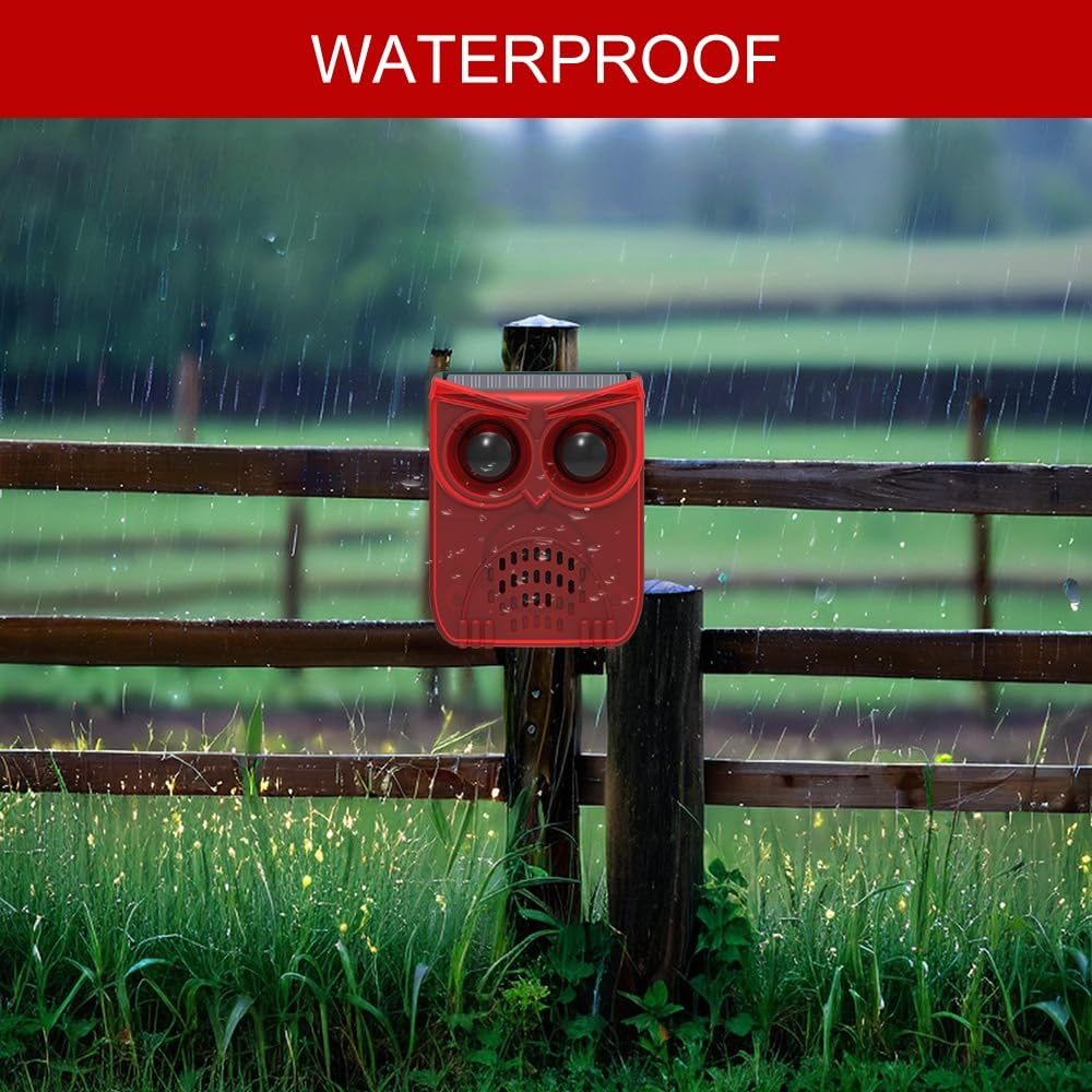 130 dB alarm with strobe light from HULPPRE for audible and visual alert