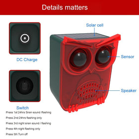 HULPPRE four modes provide daytime and nighttime deterrence options