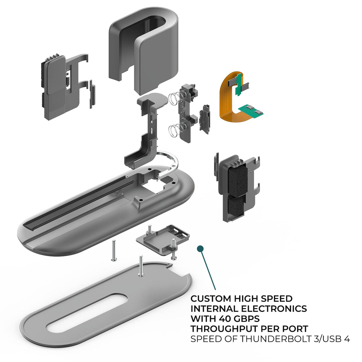HumanCentric DockBook orientation detect ensures secure insertion