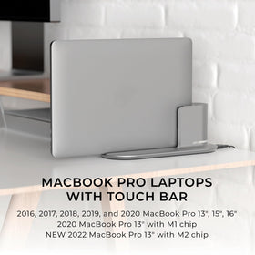 HumanCentric DockBook two-port design keeps power and display in reach