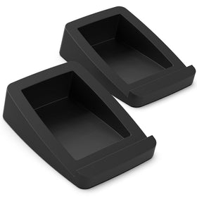 HumanCentric high-fidelity audio with angled stands enhances perceived detail
