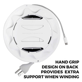 HumanCentric inside backpack pocket demonstrates tidy, accessible setup