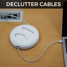 HumanCentric with 45W MagSafe charger packed neatly for quick travel
