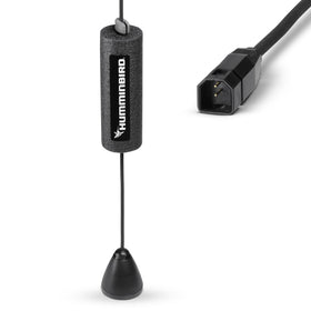 Humminbird ice transducer dual spectrum 15-degree cone enhances ice fishing detail and target separation.