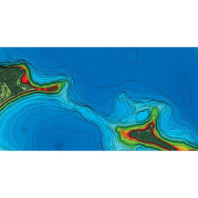 Humminbird Lakemaster Dakotas + Nebraska map clarifies depth and productive zones for anglers.