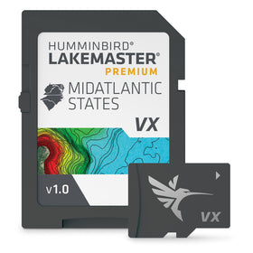 Humminbird LakeMaster premium map aerial imagery helps navigate confidently and discover new spots.