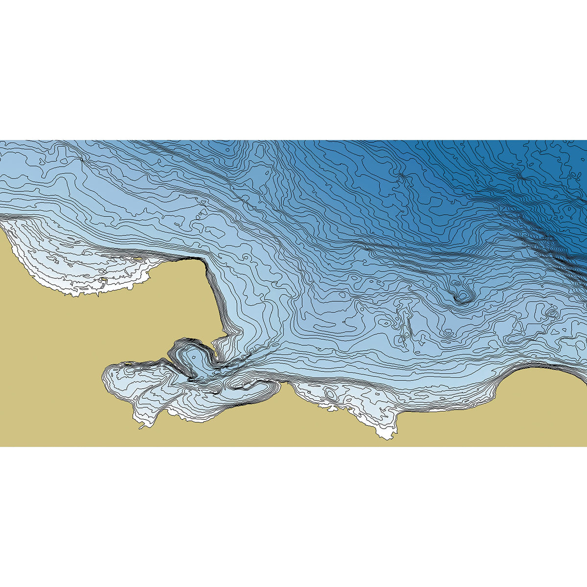 Humminbird LakeMaster SmartStrike forecast highlights prime fishing areas by season and time.