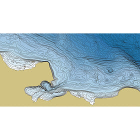 Humminbird LakeMaster SmartStrike forecast highlights prime fishing areas by season and time.