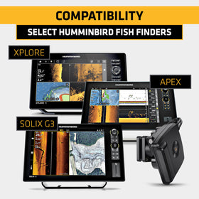 Humminbird MEGA Live 2 ethernet cable enables seamless integration with compatible Humminbird displays.
