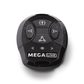 Humminbird MEGA Live TargetLock remote with lanyard for quick on-boat access.