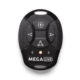 Humminbird MEGA Live TargetLock remote with mounting clip keeps it secure.