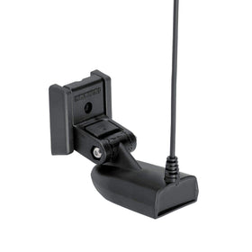 Humminbird transom temperature transducer compatible with HELIX 7 for MEGA imaging.