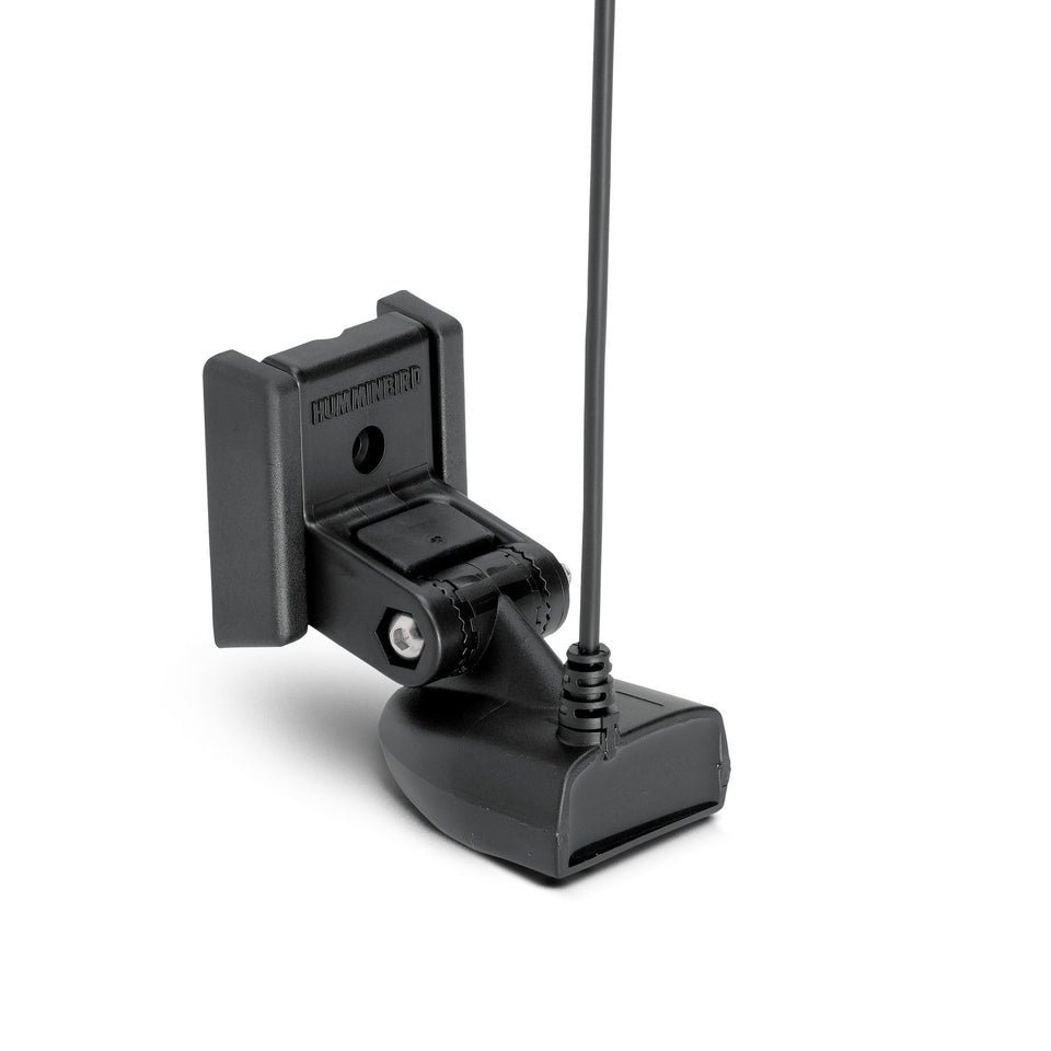 Humminbird XNT-9HW-T transom transducer mounting setup for HELIX.