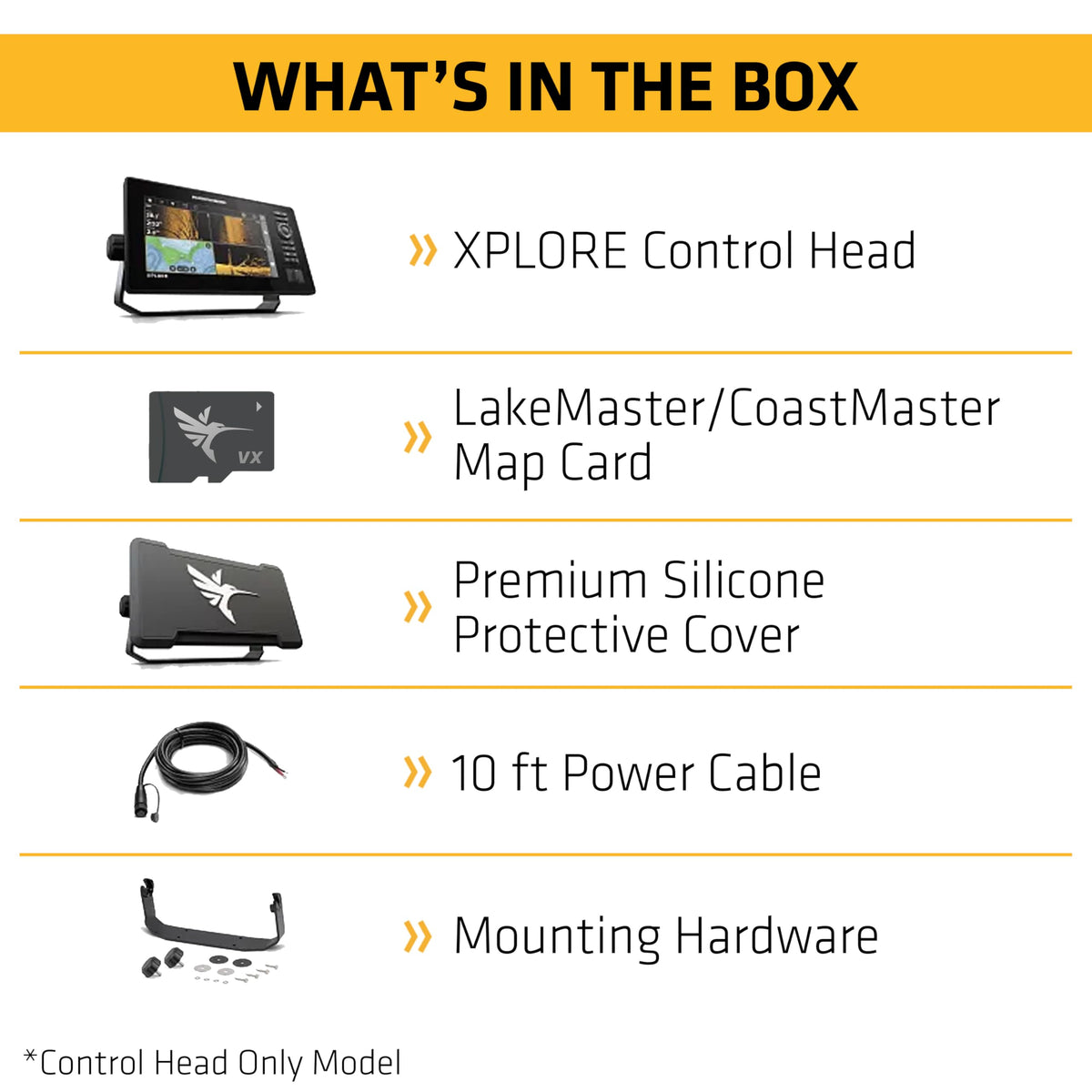 Humminbird XPLORE 10 touch screen control offers intuitive operation