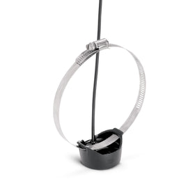 Humminbird XTM 9 HW T transducer with Dual Spectrum CHIRP sonar for clear targets.