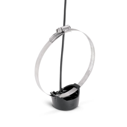 Humminbird XTM 9 HW T transducer with Dual Spectrum CHIRP sonar for clear targets.