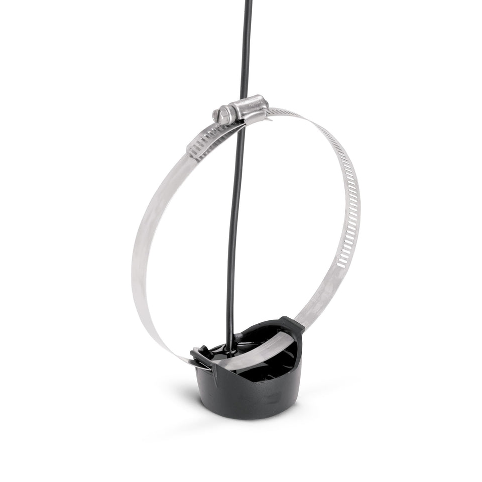 Humminbird XTM 9 HW T transducer with Dual Spectrum CHIRP sonar for clear targets.