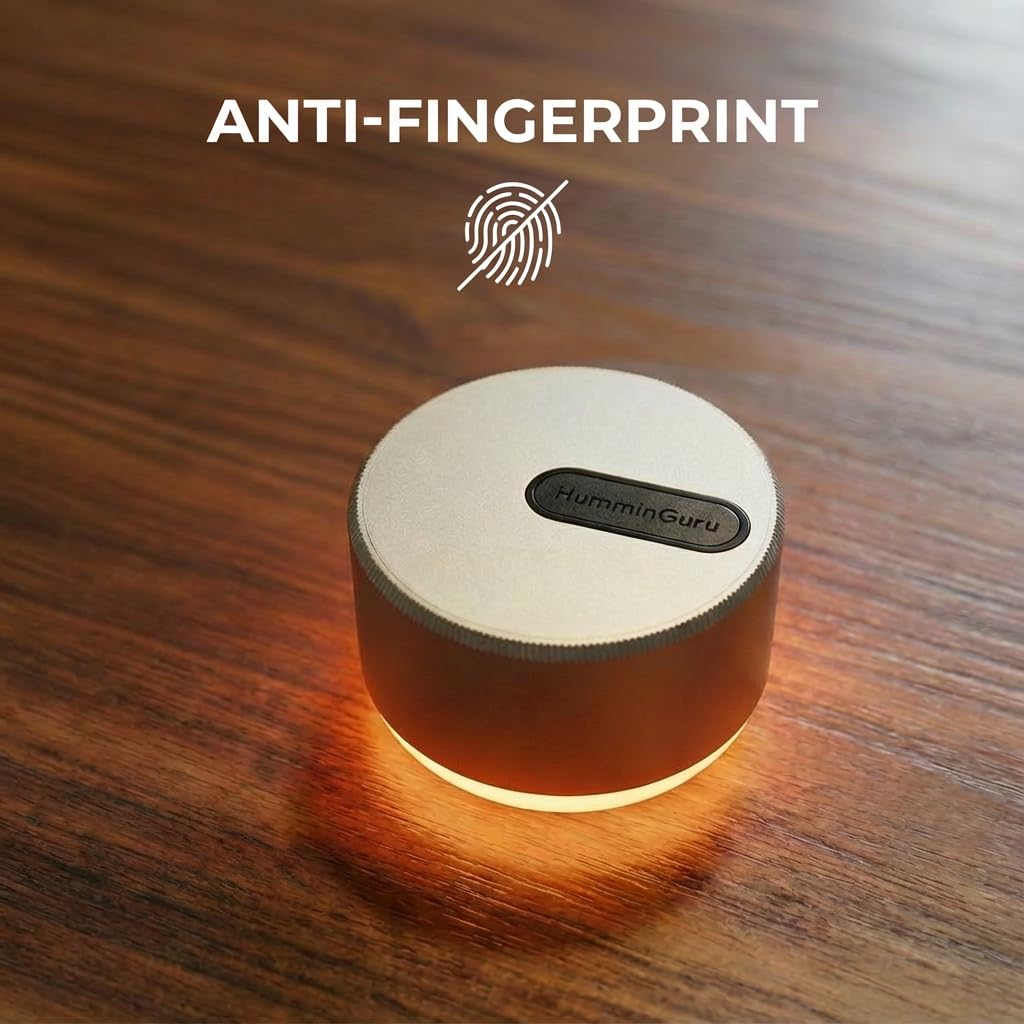 Anti-fingerprint aluminum mat keeps the surface clean and smooth.
