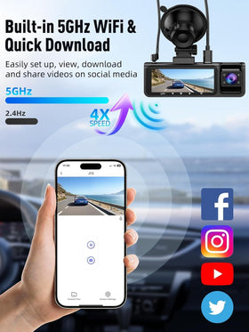 Huntermax 5G WiFi app control lets you preview and share footage quickly.