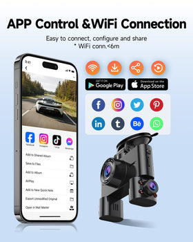 HUPEJOS 360 24-hour parking mode guards your vehicle