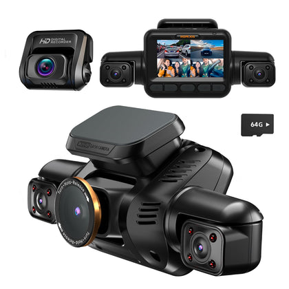 HUPEJOS V8 MAX front 4K dash cam delivers sharp daytime footage for safer driving