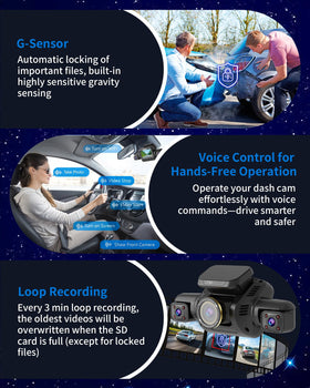 HUPEJOS V8 Ultra 24/7 parking mode for continuous vehicle surveillance