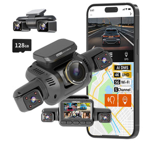 HUPEJOS V8 Ultra 360° view front angle for complete road coverage