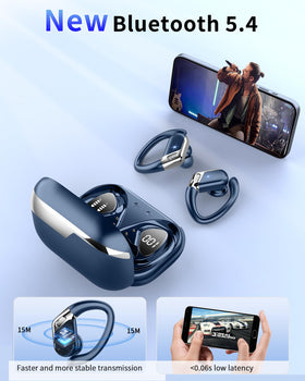 Hupoaf Bluetooth 5.4 enables fast, stable pairing with devices.