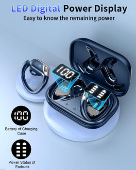 Hupoaf smart touch controls with LED display simplify use.