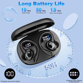 Hupoaf smart touch controls with LED charging indicator