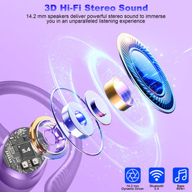 Hupoaf close-up of silicone earhook and texture, shows comfort and secure fit benefit