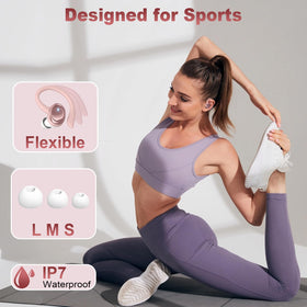 Hupoaf IP7 waterproof buds resist sweat and rain during training