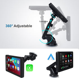 HUTNVEA close-up touchscreen detailing responsive glass and sharp HD clarity