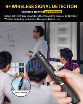 HUYNL KT3 laser optical detection mode reveals lens locations quickly