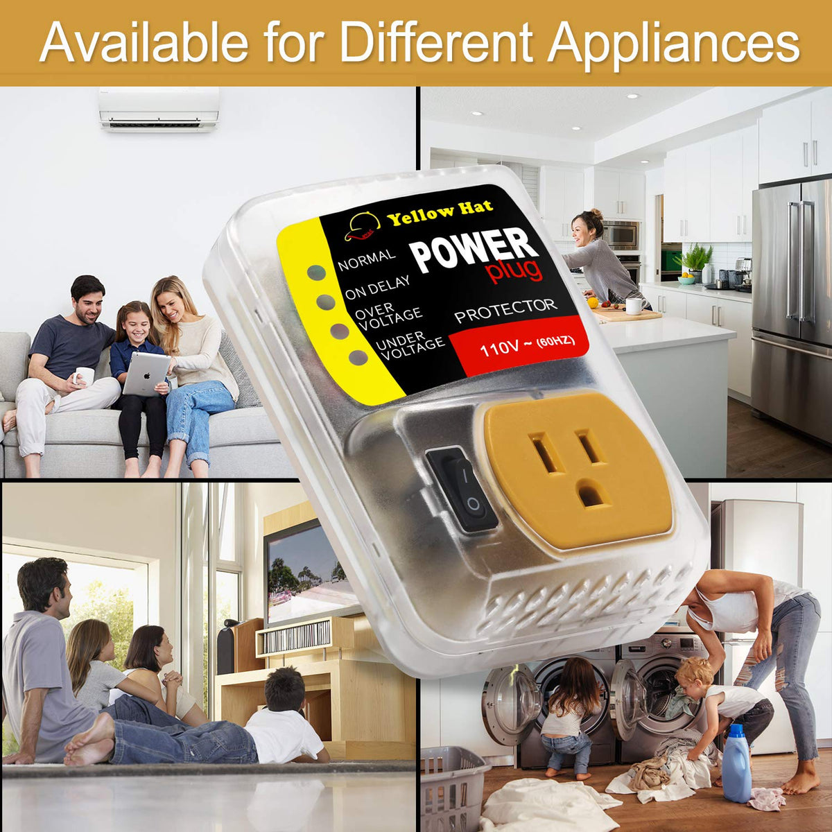 HVAC YELLOW HAT two-pack boxed set ready for multi-appliance protection