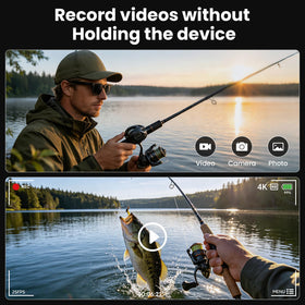 Hwagol Smart Glasses record 32MP photos with high detail and clarity.