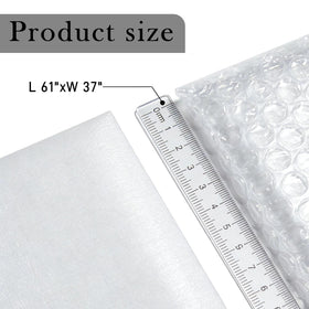 Hxszk TV Wrap Cover outer bag with high-density bubbles provides strong shock absorption.