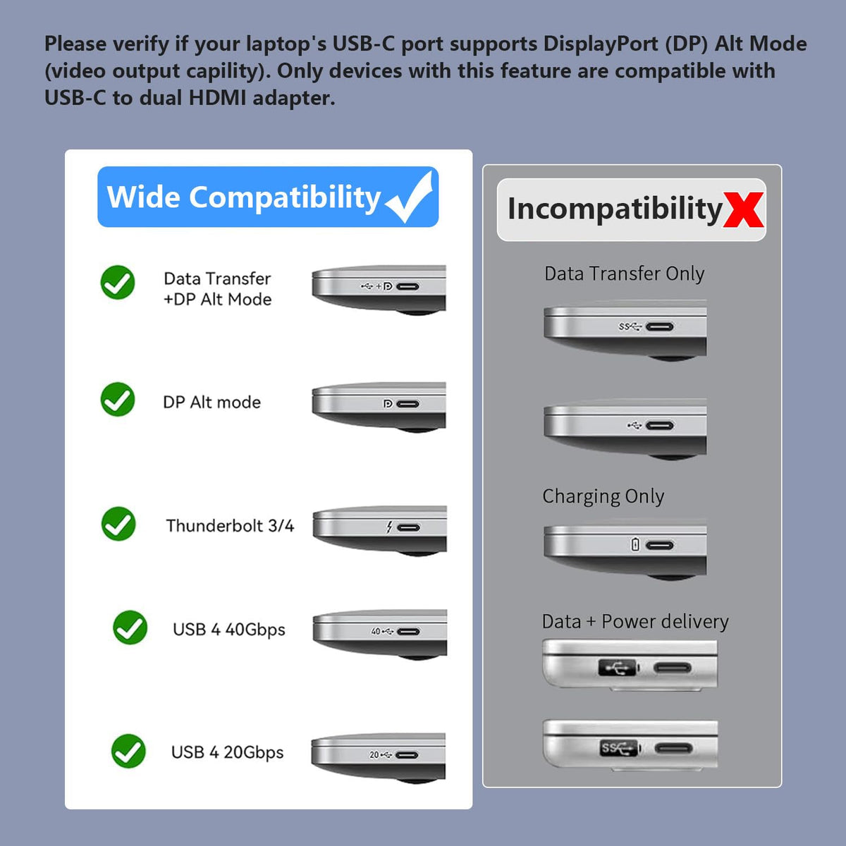 Hxwlo USB-C PD port supports up to 87W for compatible devices